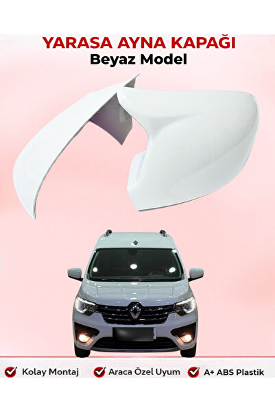 MODxAUTO RENAULT EXPRESS 2021+ ARACA ÖZEL BEYAZ BOYALI YARASA AYNA KAPAĞI A+