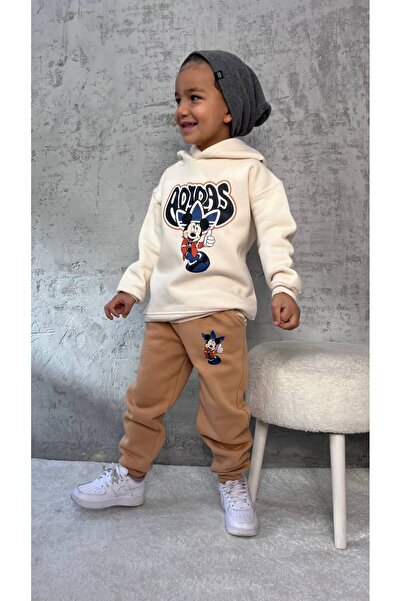 MİREYA KİDS Hooded Cotton Children's Set
