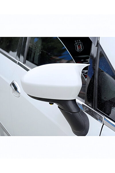 MODxAUTO FİAT LİNEA ARACA ÖZEL BEYAZ BOYALI YARASA AYNA KAPAĞI A+
