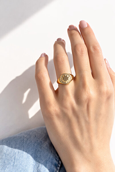 Ressia Clover Patterned Ring