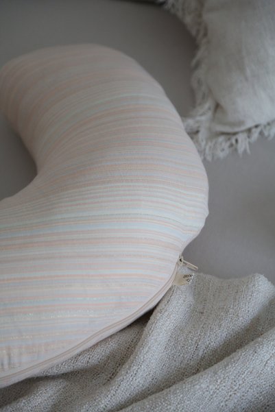 BabyKAR Parıltı Breastfeeding Pillow 100% Cotton Muslin