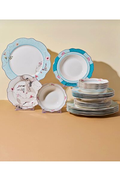 Home Japan Garden 24 Parça Bone Yemek Takımı 6 Kişilik