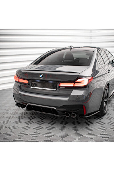 CESAUTO BMW 5 SERİSİ G30 (2018-2020) UYUMLU M5 PARLAK SİYAH BOYALI SPOİLER İT...