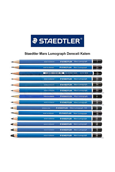 Staedtler Mars Lumograph Dereceli Kalem