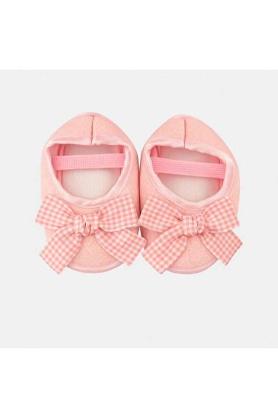 Generic Baby Girl Shoes with Bow Soft Fabric