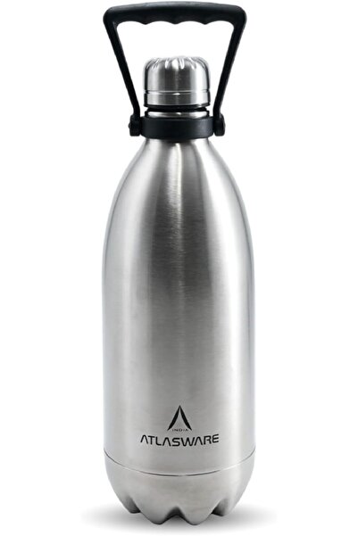 Atlasware Luxury Stainless Steel Water Bottle, 1500 ml, Double Wall Insulated...