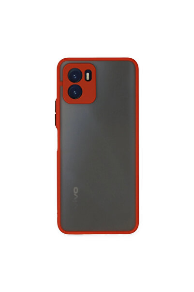 eco port جراب Vivo Y15s غطاء سيليكون مونتريال - أحمر