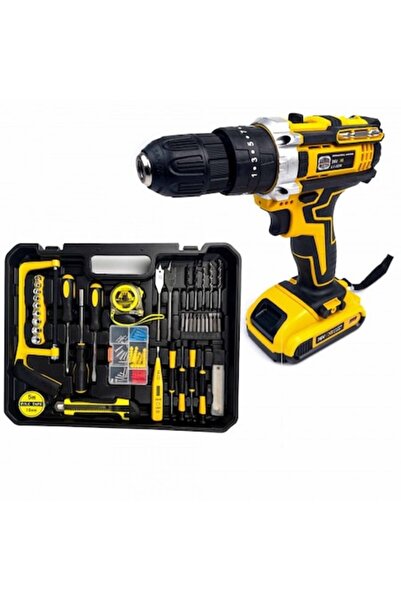 German Meister Șurubelniță fără fir cu 2 baterii, 12V, 1,5 Ah,