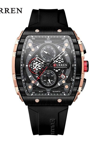 Curren Waterproof Calendar Watch, Men's Multifunctional Quartz Watch