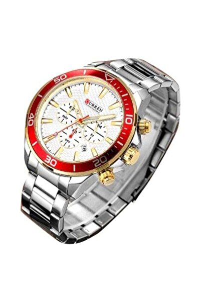 Curren men Stainless Steel Chronograph Watch