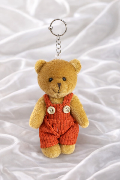 Mİ MİND سلسلة مفاتيح على شكل دمية دب 🧸