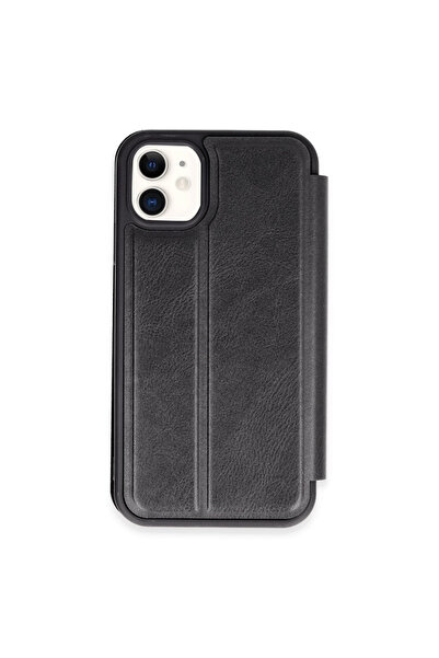 eco port iPhone 11 Case Flip Cover - Black