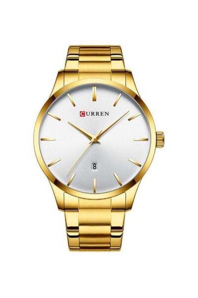 Curren men Metal Analog Watch