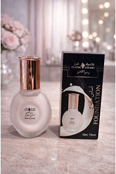 CLASSIC COLORS كريم أساس فاونديشن سائل فو فلتر لومينوس مات رقم 3