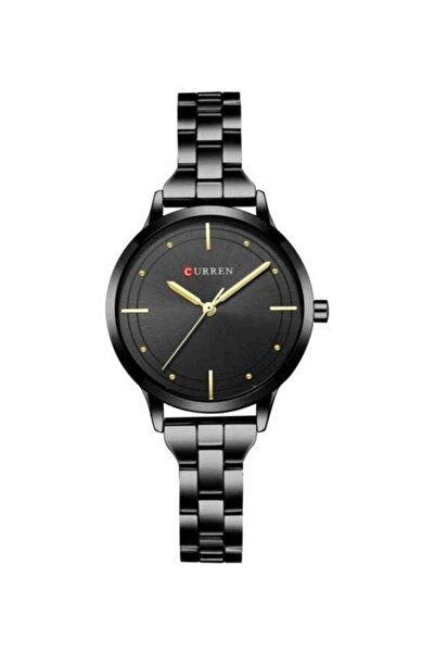 Curren Women's Water Resistant Analog Watch 9019 - 32 mm - Black