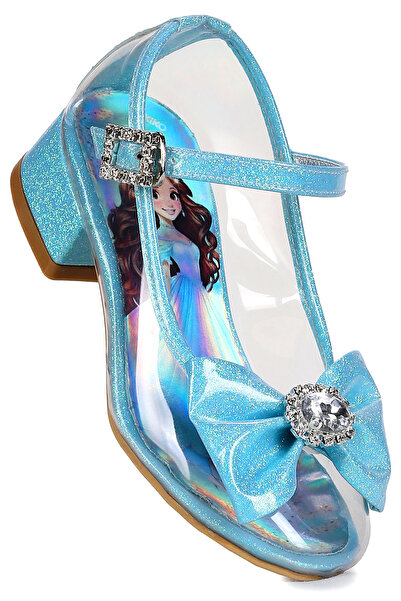 Kiko Kids حذاء Asel للفتيات ذو الكعب اللامع وشفاف