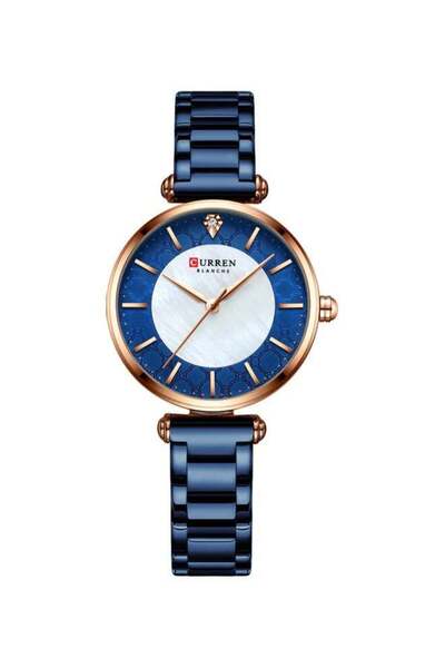 Curren Women's Fashion Wrist Watch - 31 mm - Blue