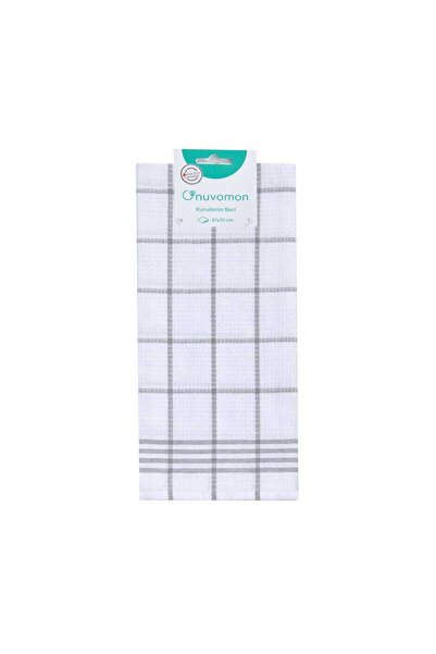 MATMEL Plaid Drying Cloth - Gray