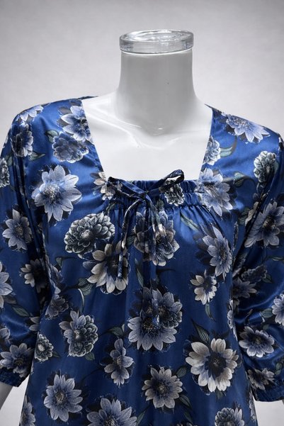 BATRINA STYLE جلابية بيت مشجر ساتان