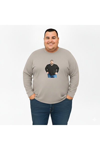 sngl Men's Large Size Long Sleeve Man Printed t Shirt 3XL 4XL 5XL 6XL 7XL 8XL...