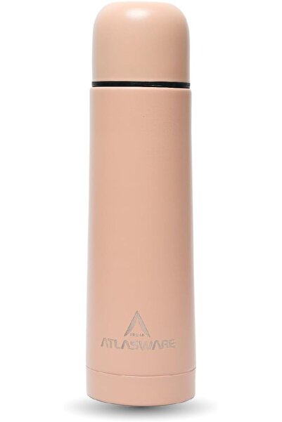 Atlasware Insulated Stainless Steel Bottle 500ml with Double Lids and Cup