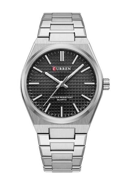 Curren 8439M Men Quartz Minimalist Grid Business Watch