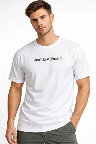 JANES Tricou pentru bărbați din țesătură Waffle, cu croială normală, cu decol...