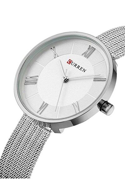 Curren Water Resistant Analog Watch 9020-30 mm Silver