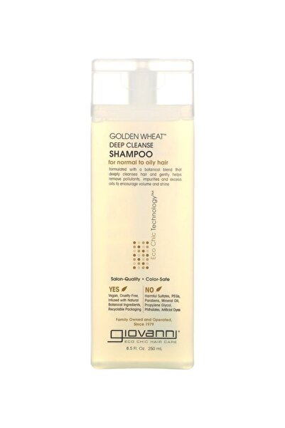 Giovanni Giovanni Golden Wheat Deep Cleansing Shampoo - 250ml