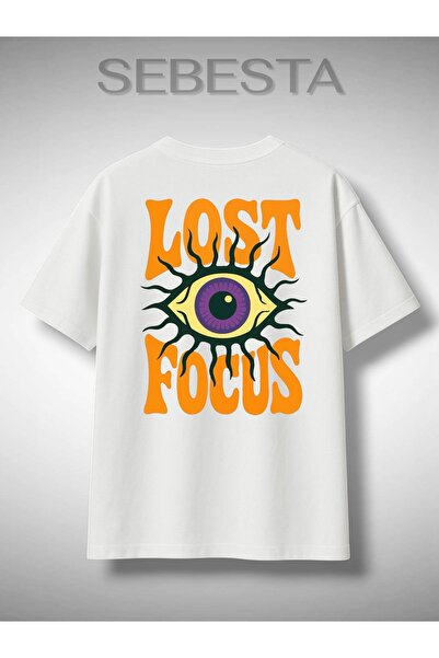 Sebesta Fashion Lost Focus Printed Premium Oversize T-Shirt
