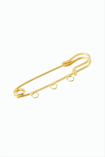 ZERO LAND Storozal 3-Ring Scottish Hook Needle 5 cm 1 Piece (62431) - Yellow