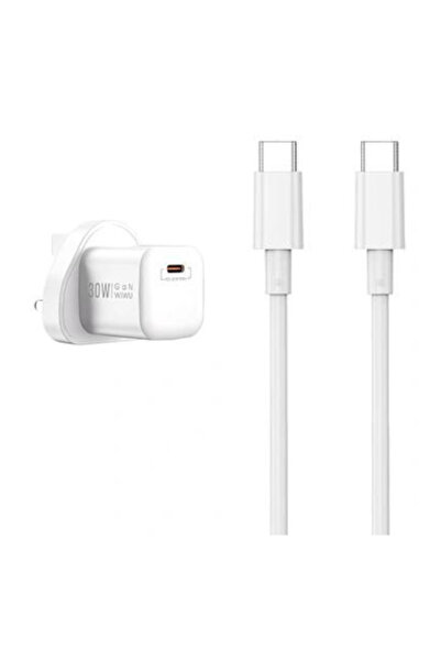 WIWU WI-U006 Nano 30W GaN PD Type-C Fast Wall Charger – Compact & Safe