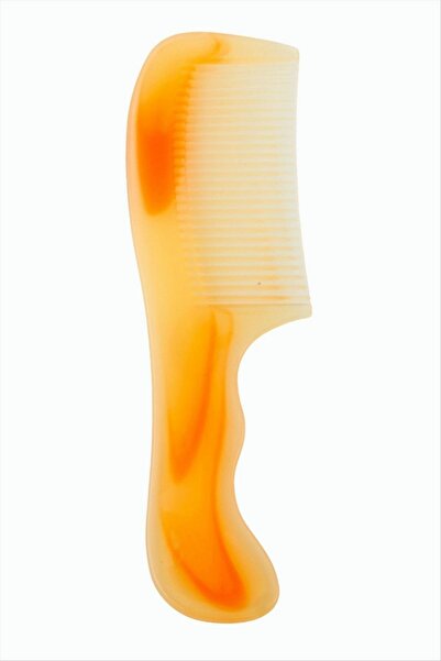 ZERO LAND STOROZAL Πλαστική χτένα με ίσια λαβή (62114) - Κίτρινο