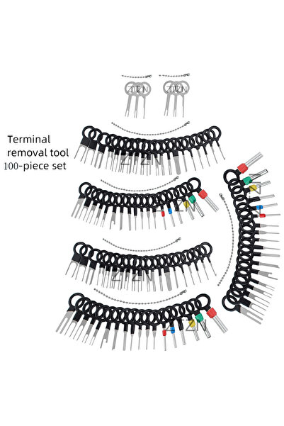 choice2 100-piece set Car Terminal Removal Tool Kit - Wiring Harness Connecto...