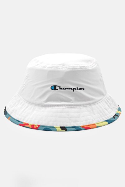 Champion Women Novelty Brand Logo Bucket Hat, White