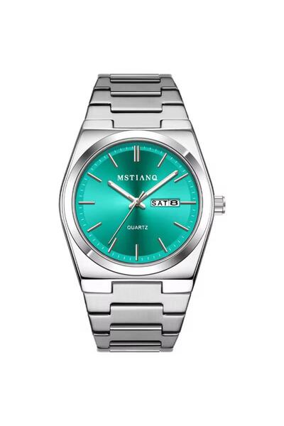 Genaric Luxury Men's Quartz Wristwatch New Waterproof Thin Stainless Steel