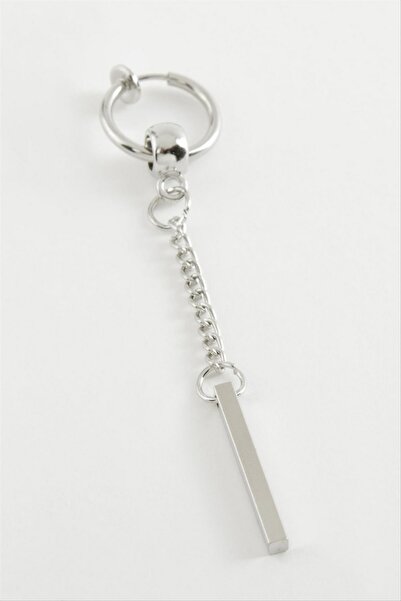 ZERO LAND أقراط ستوروزال الفولاذية للرجال - (71051) لون فضي