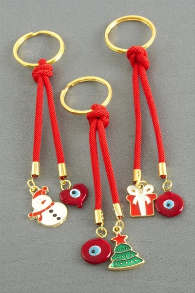 ZERO LAND Storozal 2026 New Year's Glass String Ornament a Keychain (55350) -...