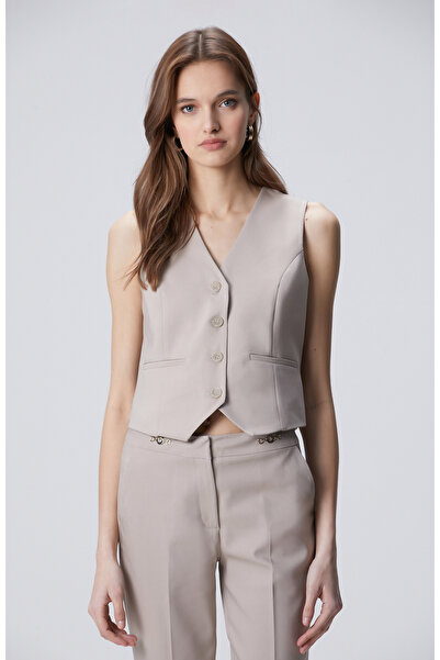 Network Vizon Düğmeli Fleto Cepli Yelek