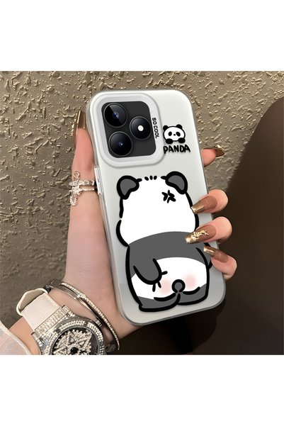 CASEVIBE Realme Note 50 4g Compatible Stylish and Luxurious Panda Pattern