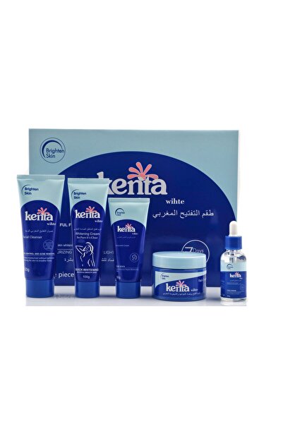 kentena wihte Kenta Skin and Body Whitening Set, 5 Pieces
