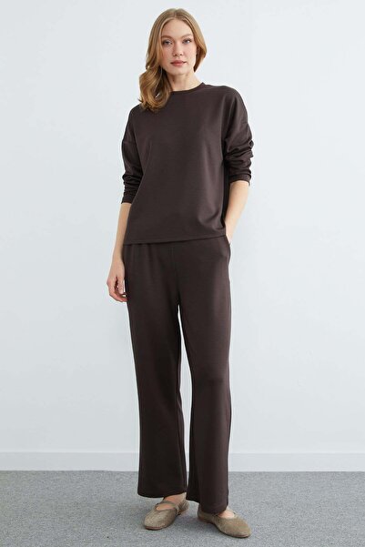 Fulla Moda Basic Uzun Kollu Modal 2 Li Takım