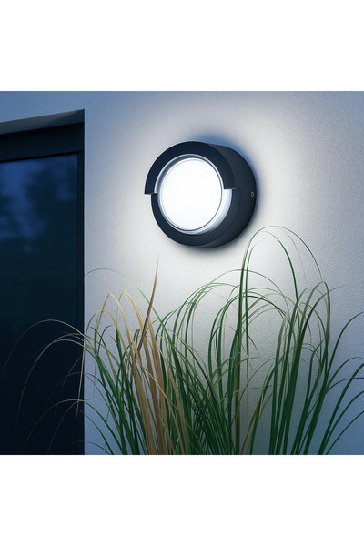 ELBI ELECTRIC ROUND SIERA WALL LIGHT OUTDOOR, LED, 12W, IP65, 6000K, ERSTE