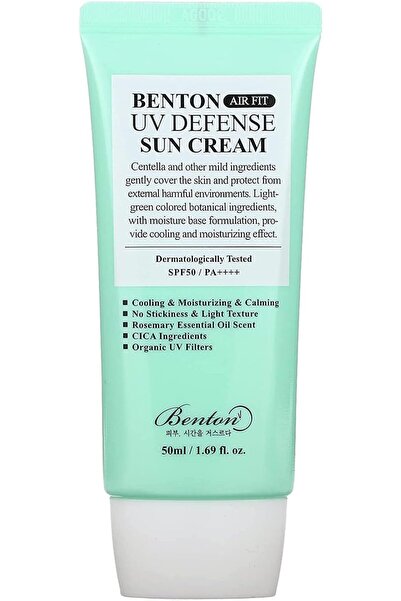 CET PRIME Air Fit UV Defense Sun Cream SPF50+/PA++++ 50ml - Ultra Hafif Dokul...