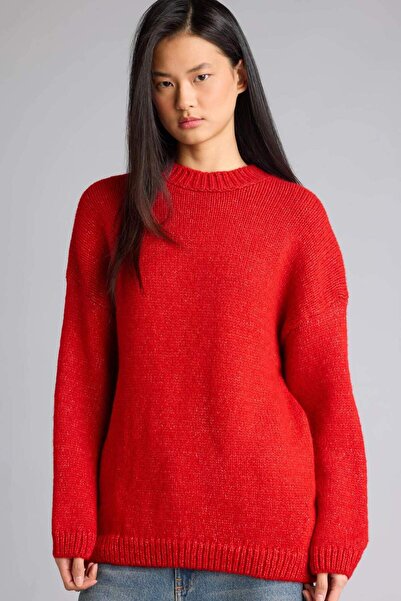 DeFacto Oversized Crew Neck Sweater G6032Ax25Wn