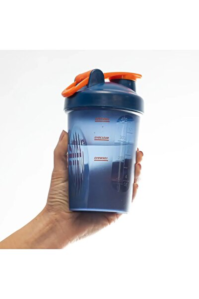 Hsn Shaker We Are Nutrition! BPA Free | 400 ml | Navy Blue - Orange