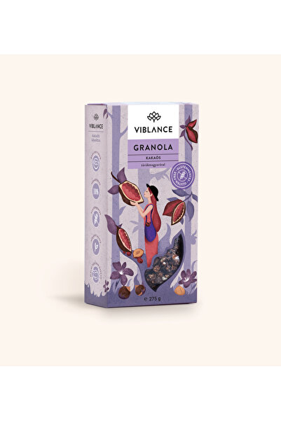 Viblance Granola cu cacao fără gluten, 275g