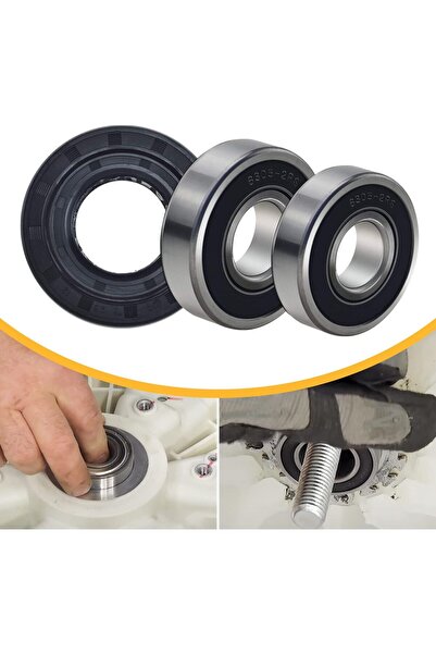 Nsk Accessories طقم محامل كروية لحوض غسالة التحميل الأمامي، مناسب لغسالات إل ...