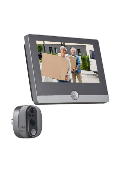 OEM Sonerie video inteligenta WiFi 2MP cu vizor digital 4.3 inch, interfon bi...