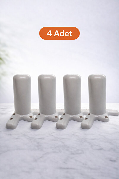 GÜMÜŞ Bohem 15cm Yuvarlak Beyaz Ayak, Mobilya Koltuk Baza Ayağı, Sehpa, Tv Ün...